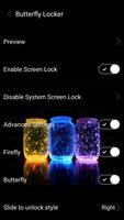 Butterfly locksreen