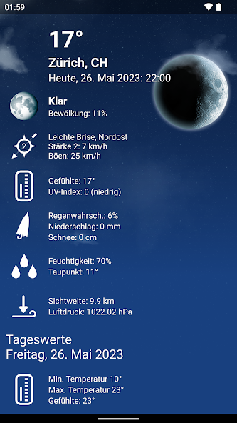 Weather Switzerland XL PRO