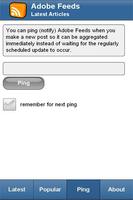 Adobe Feeds Mobile