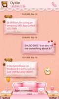 GO SMS PRO TEDDY THEME EX