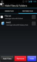 Hide Files & Folders