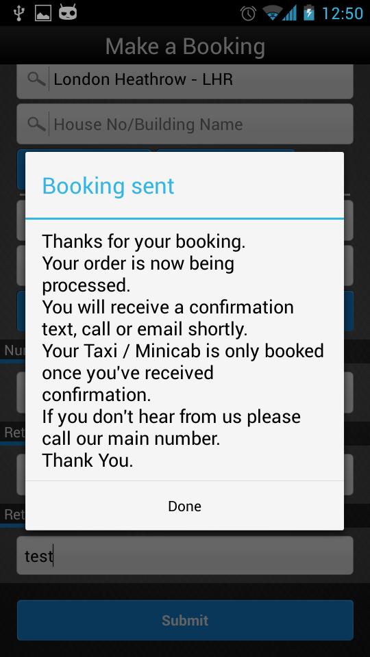 Taxi in Slough