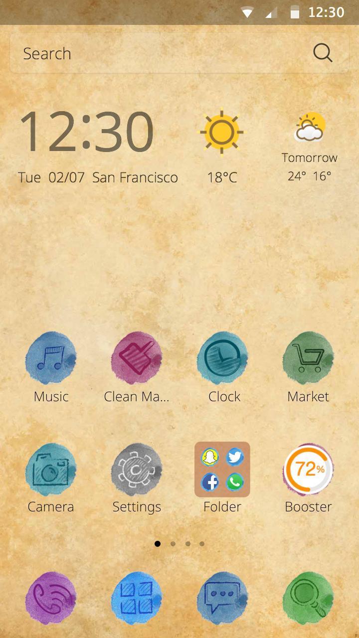 Colour Art Theme