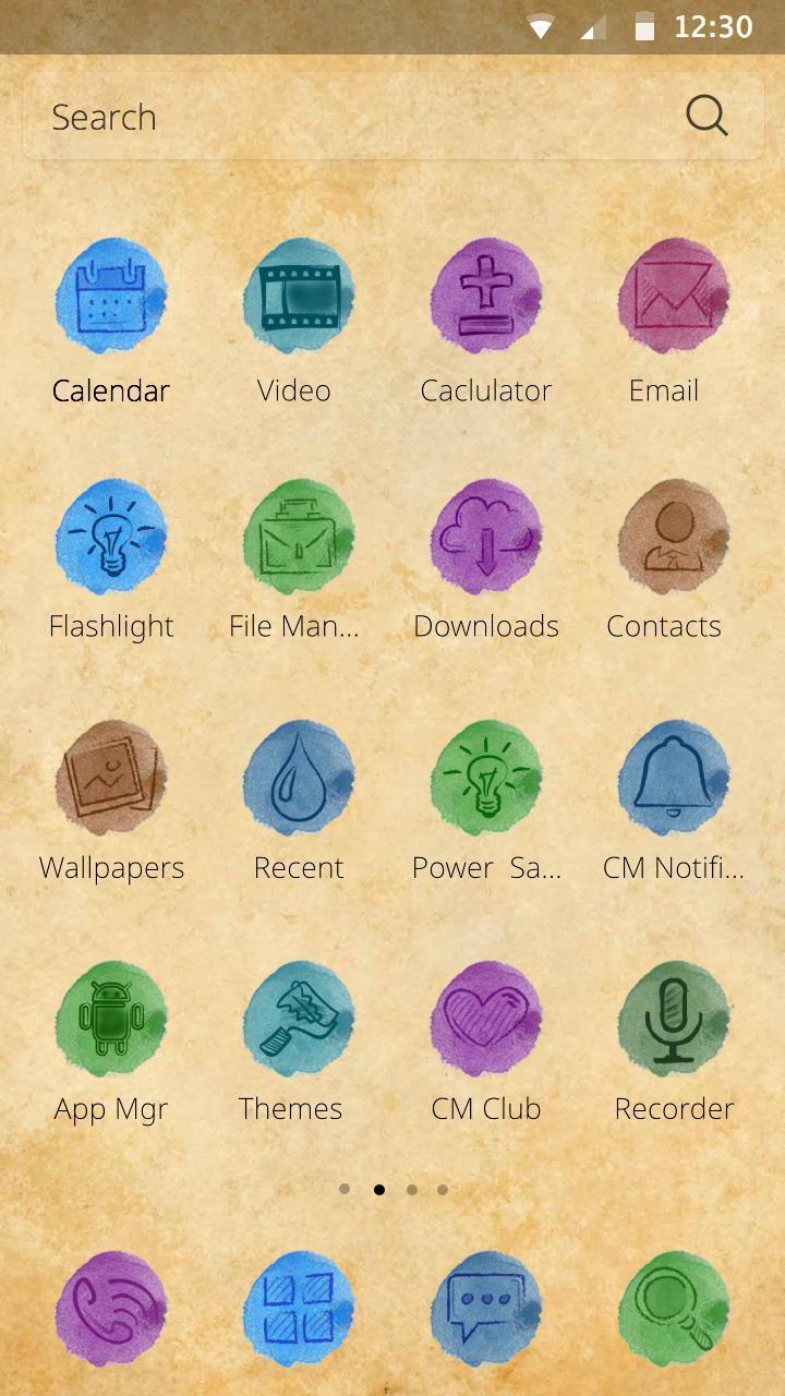 Colour Art Theme