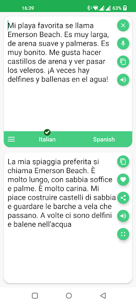 Italian - Spanish Translator