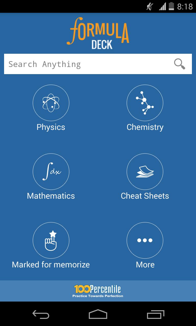 Formula Deck