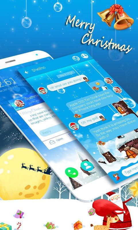 (FREE)GO SMS CHRISTMAS THEME