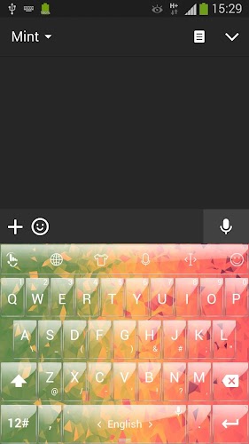 Keyboard Theme Glass Shading