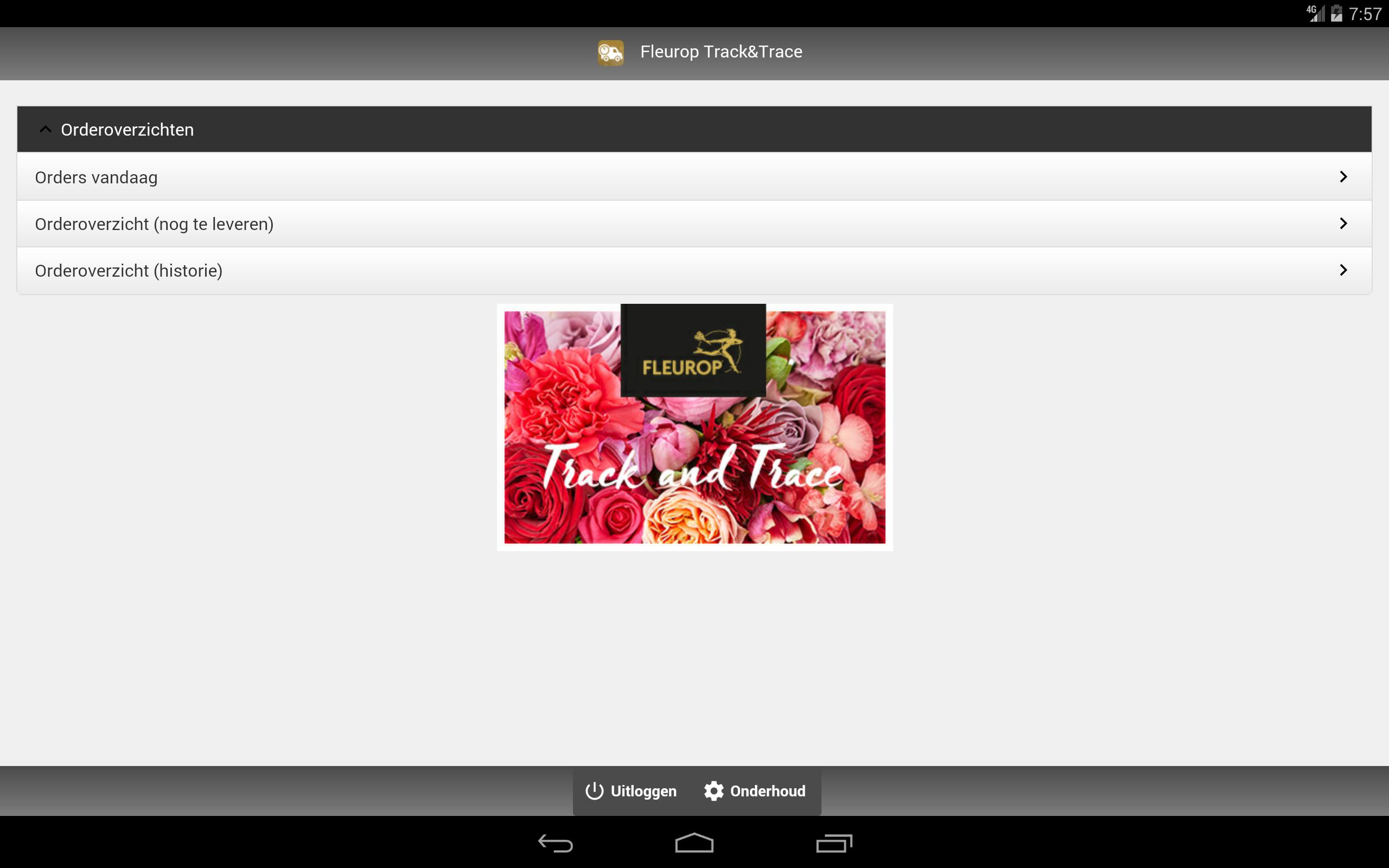 Fleurop Track & Trace