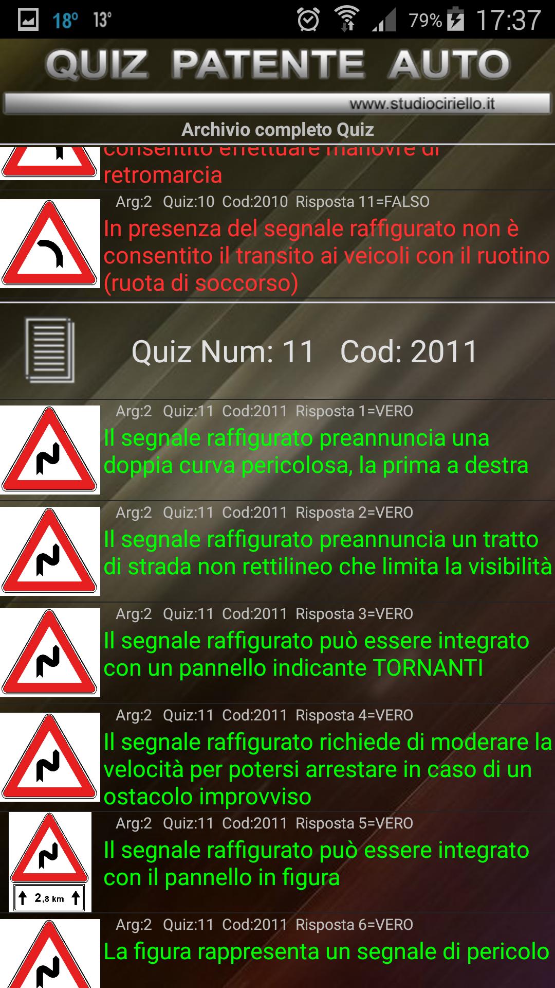 Quiz Patente 2021 Free