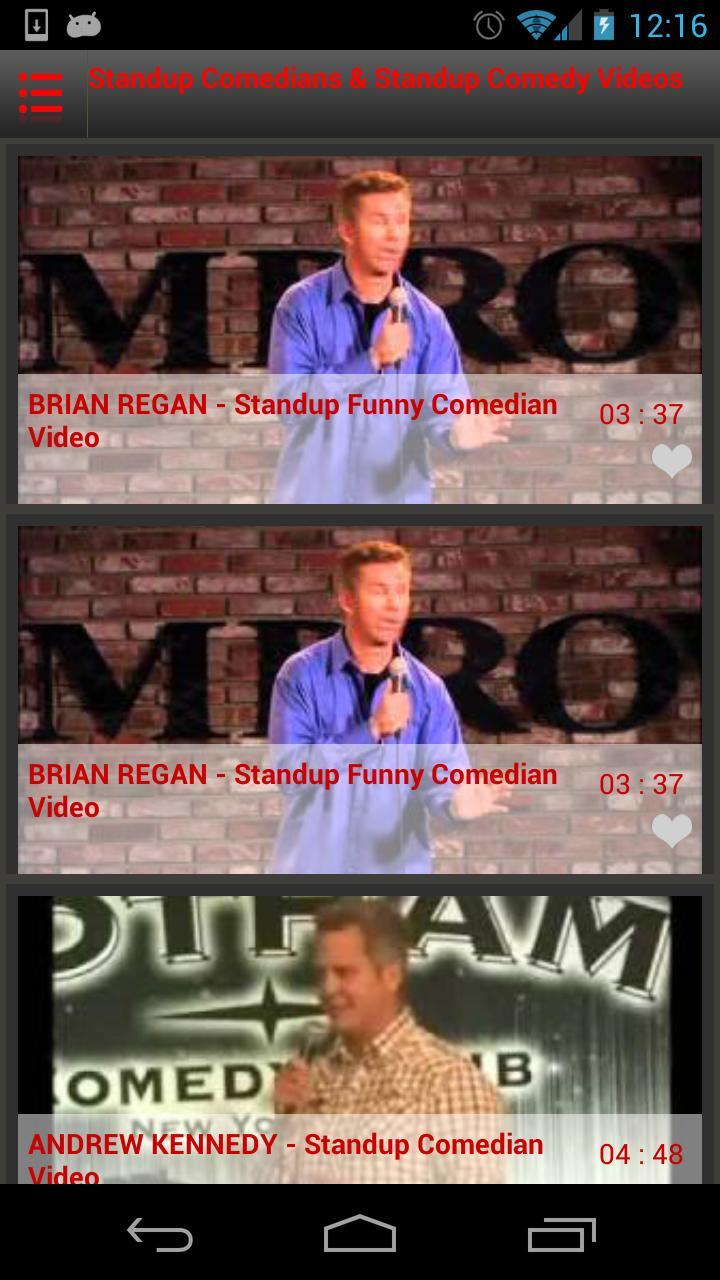 Stand Up Comedy