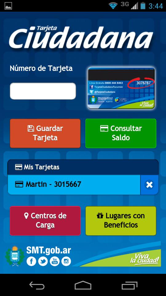 Tarjeta Ciudadana (Oficial)