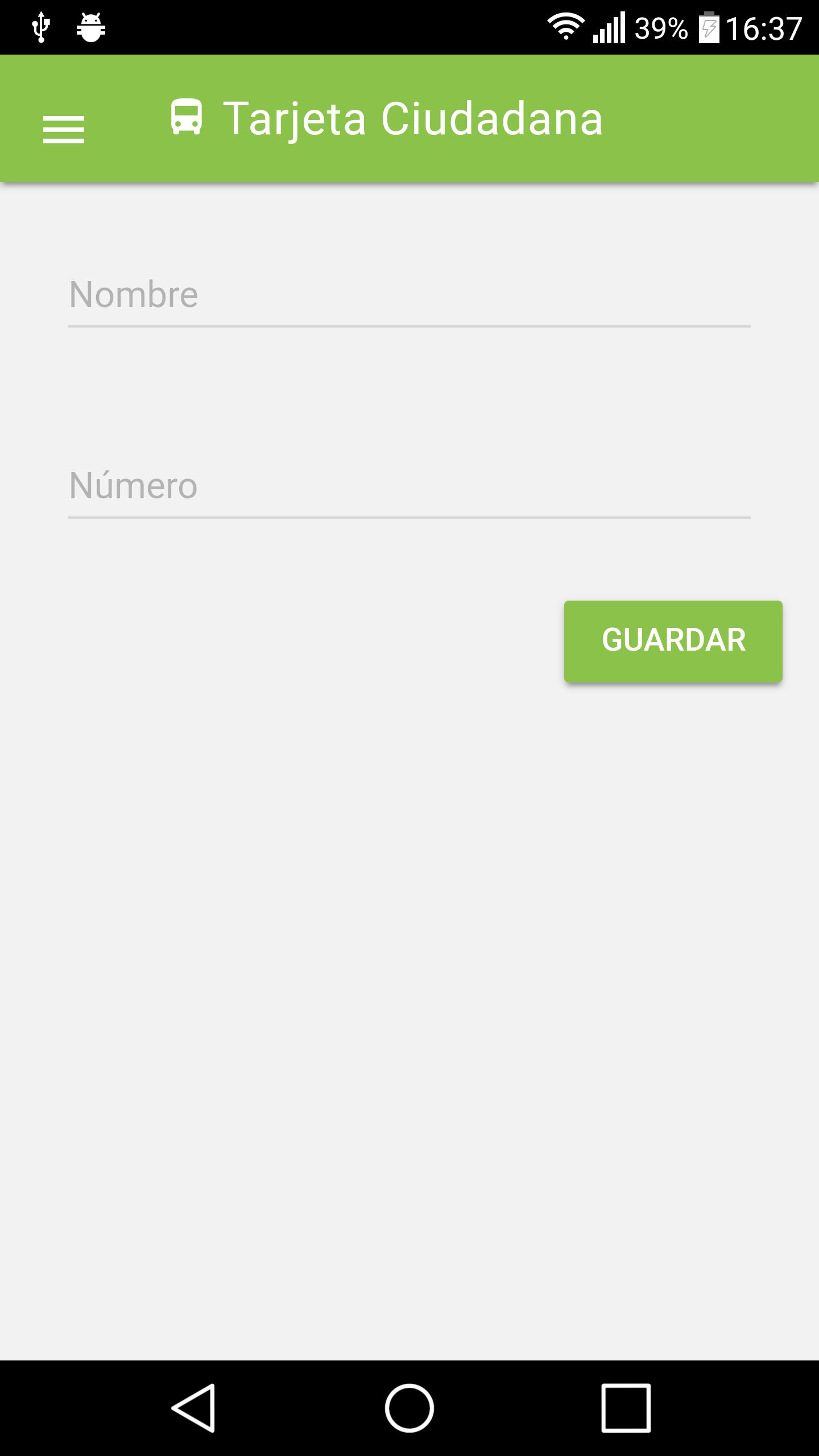 Tarjeta Ciudadana