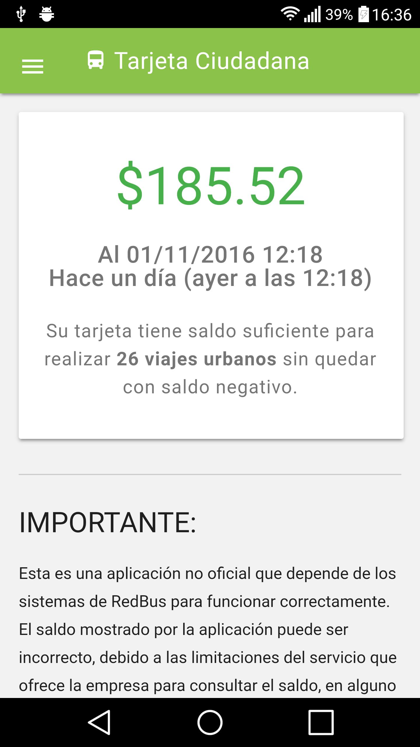 Tarjeta Ciudadana