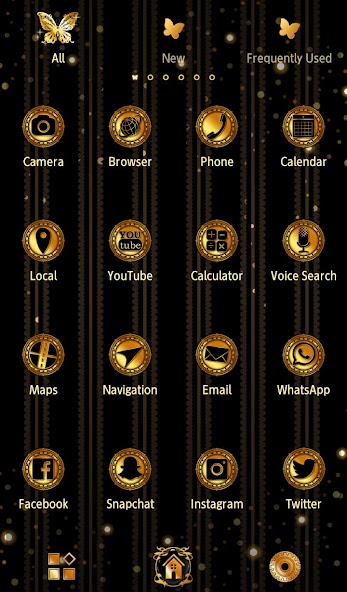 Gothic Butterflies Theme