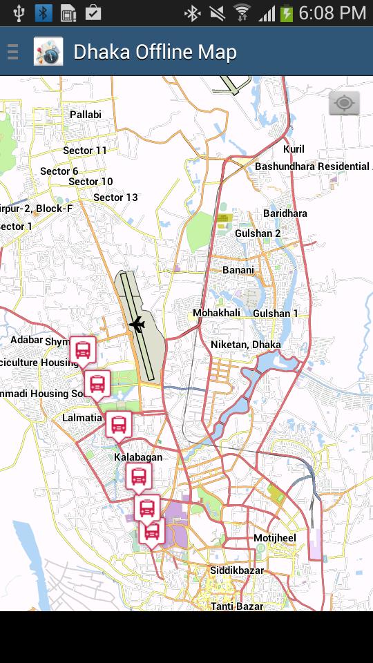 Dhaka Offline Map