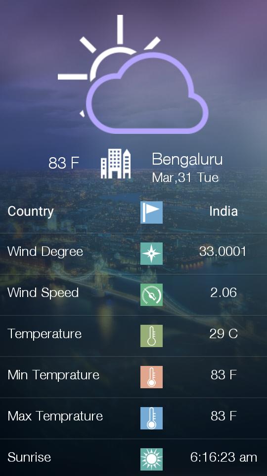 Weather Info