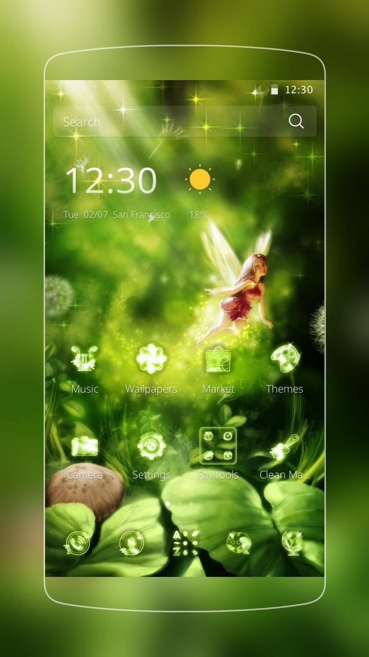 Green Forest Fairy