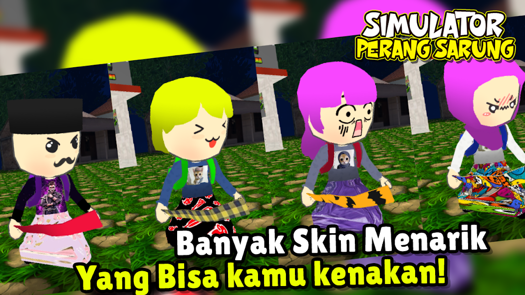 Simulator Perang Sarung 3D