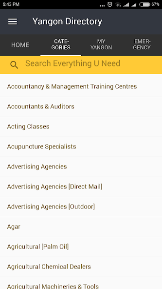 Yangon Directory