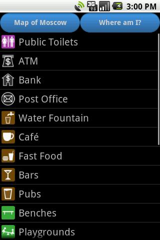 Moscow Amenities Map (free)