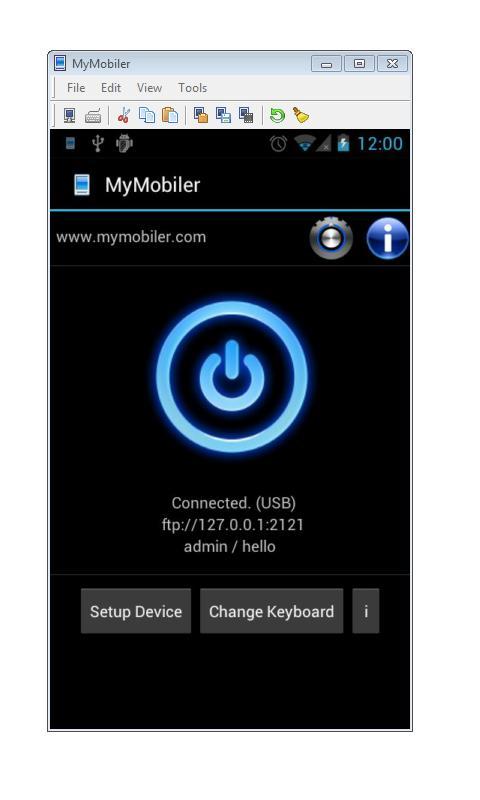 WiFi Keyboard+Screen Capture