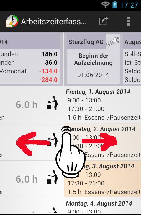 Arbeitszeiterfassung