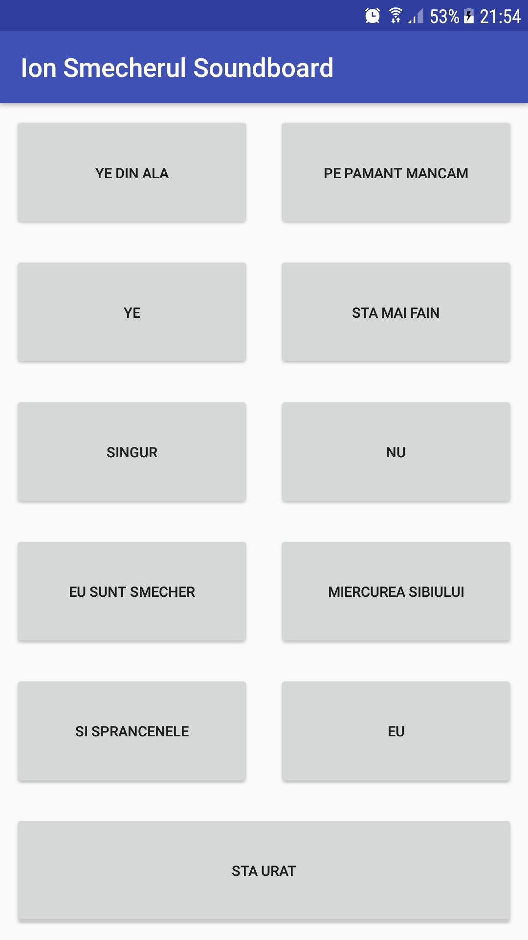 Ion Smecherul Soundboard