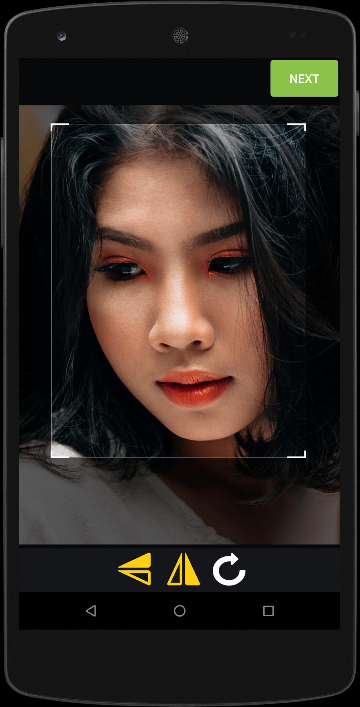 Waterfall Image Frame Photo Editor
