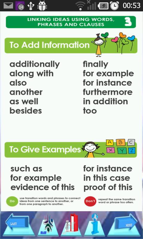 English Writing skills & Rules