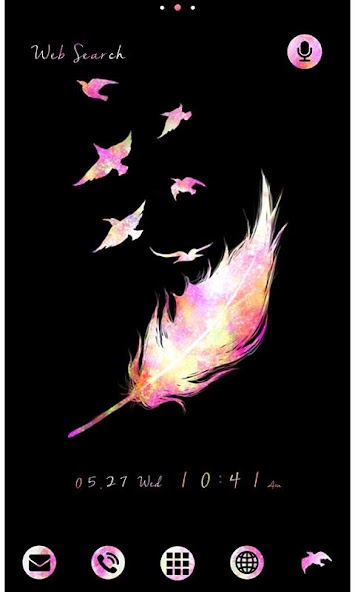 Simple Theme-Space Feather-