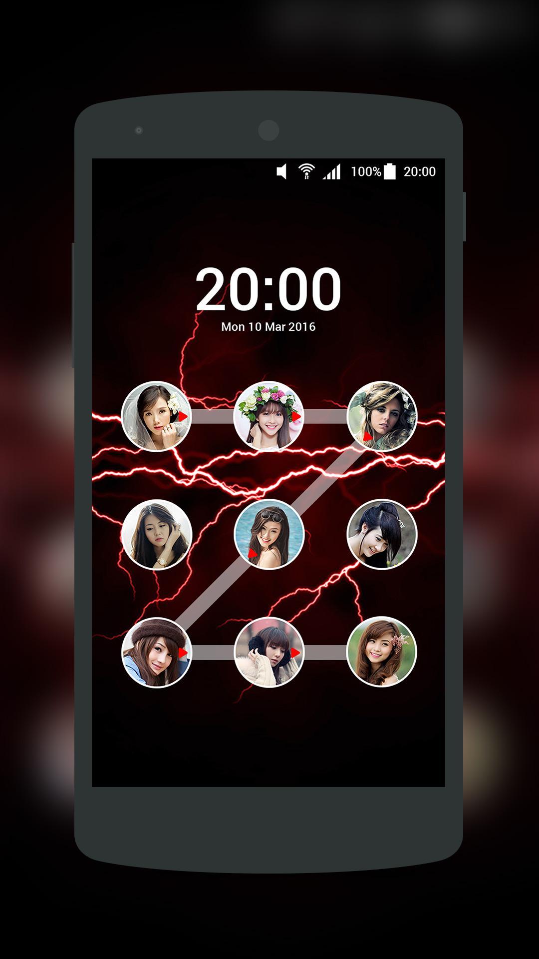 Lock screen photo