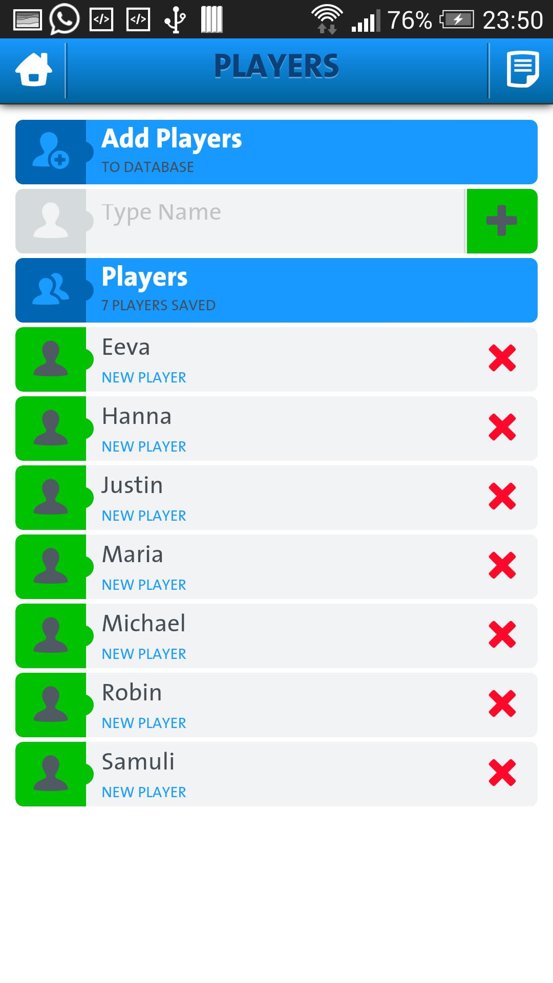 Floorball Points Master