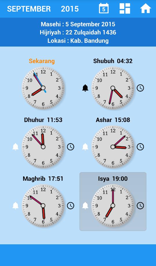 INOCHI Salat Time