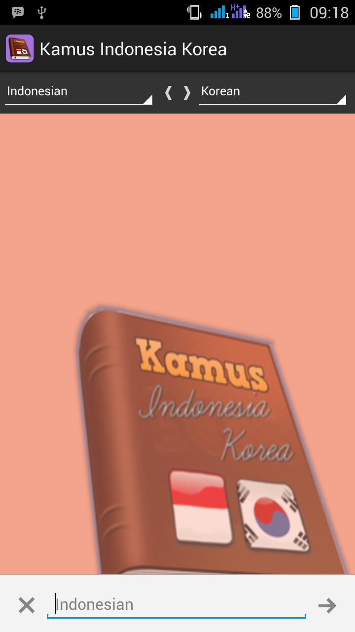Indonesian Korea Dictionary
