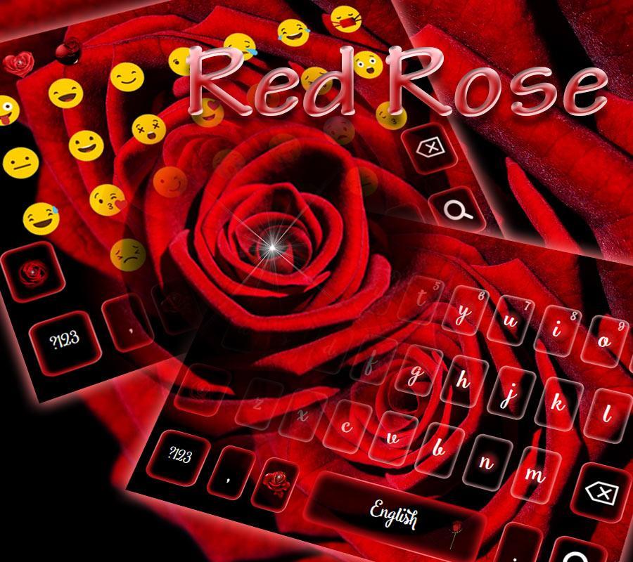 Romantic rose Keyboard theme