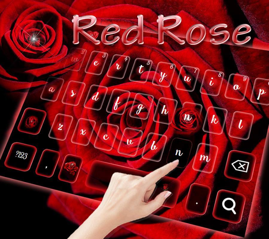 Romantic rose Keyboard theme