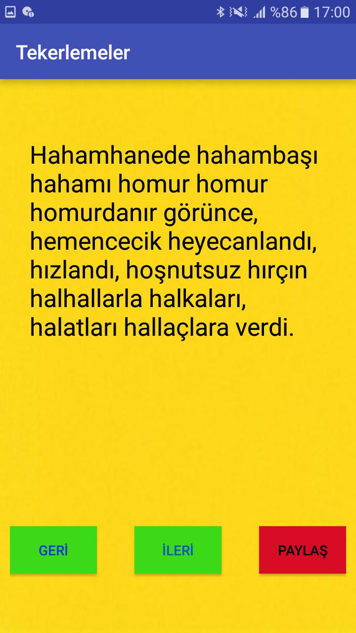 Tekerlemeler