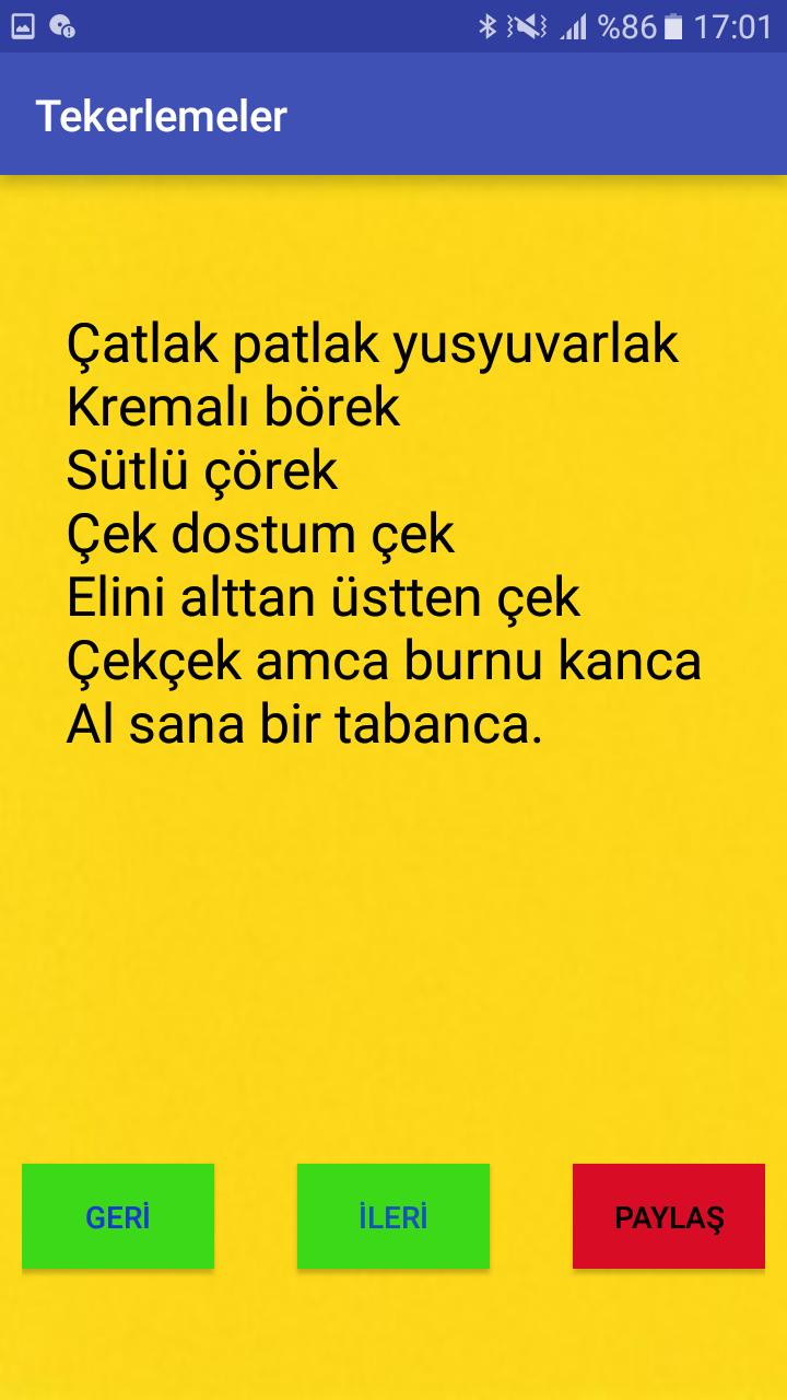 Tekerlemeler