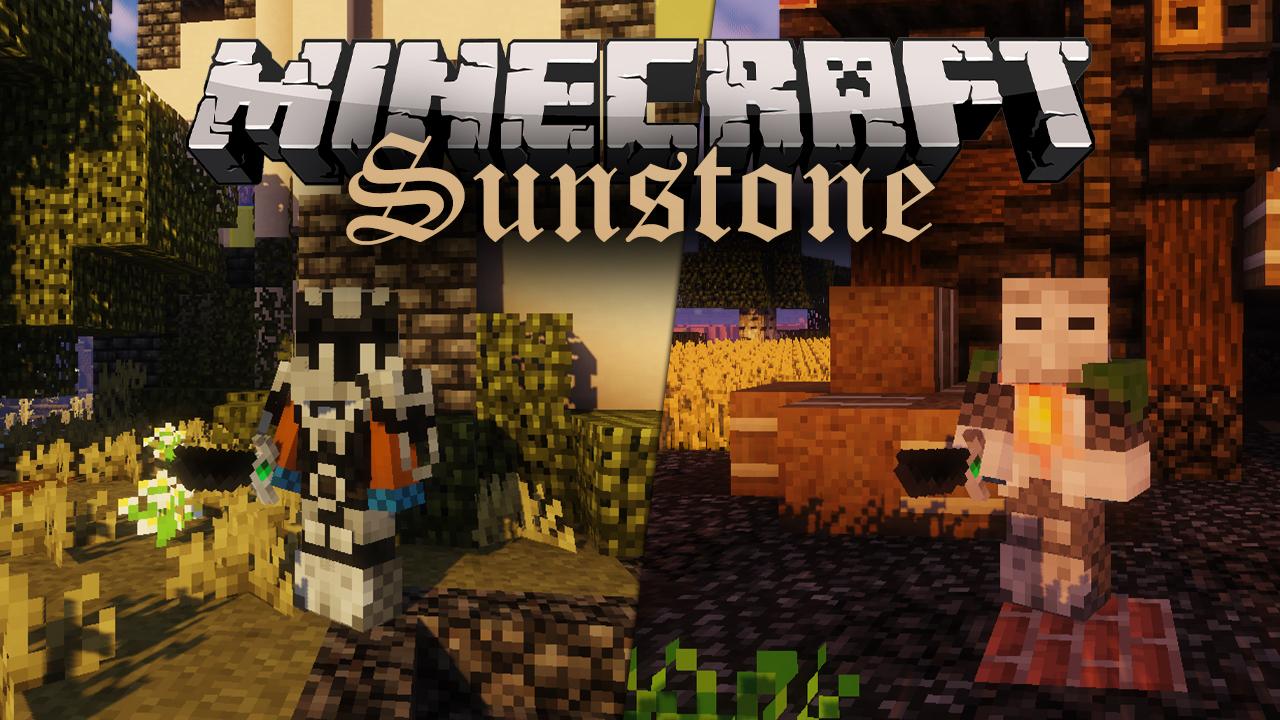 Ресурсный пакет Minecraft Sunstone