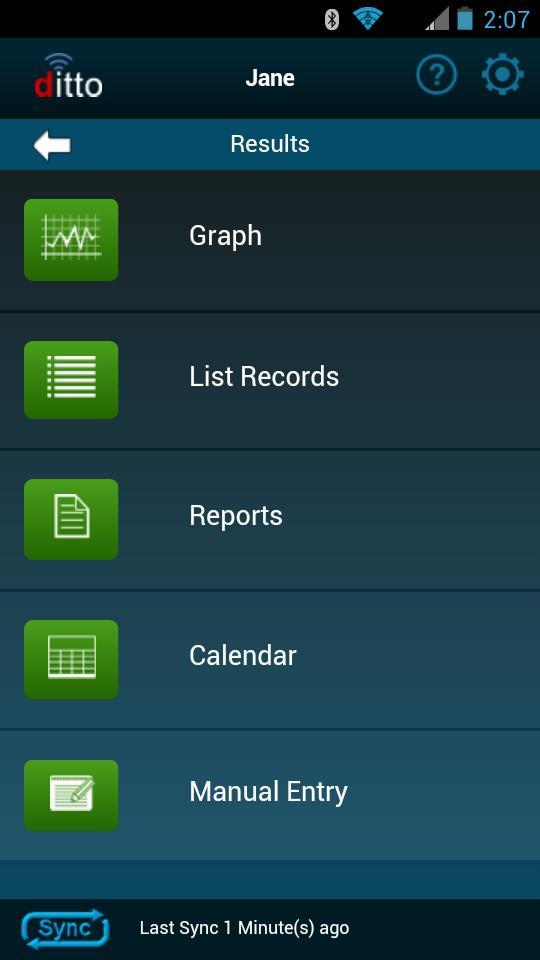 ditto Glucose Logbook