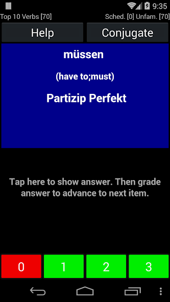 German Verb Trainer