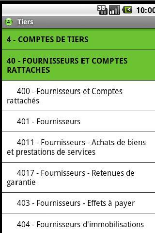 EBP Plan Comptable