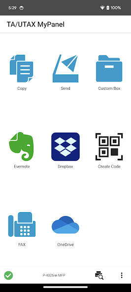 TA/UTAX MyPanel