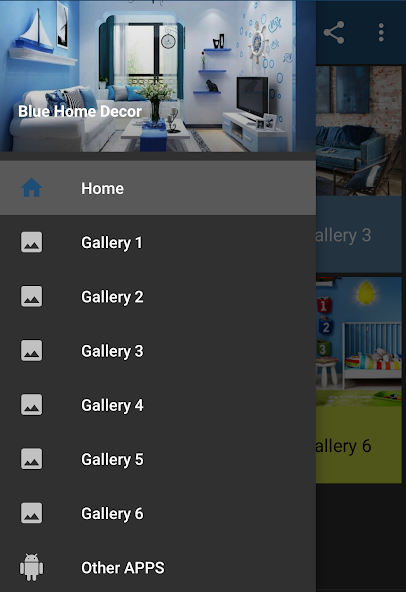 Blue Decor