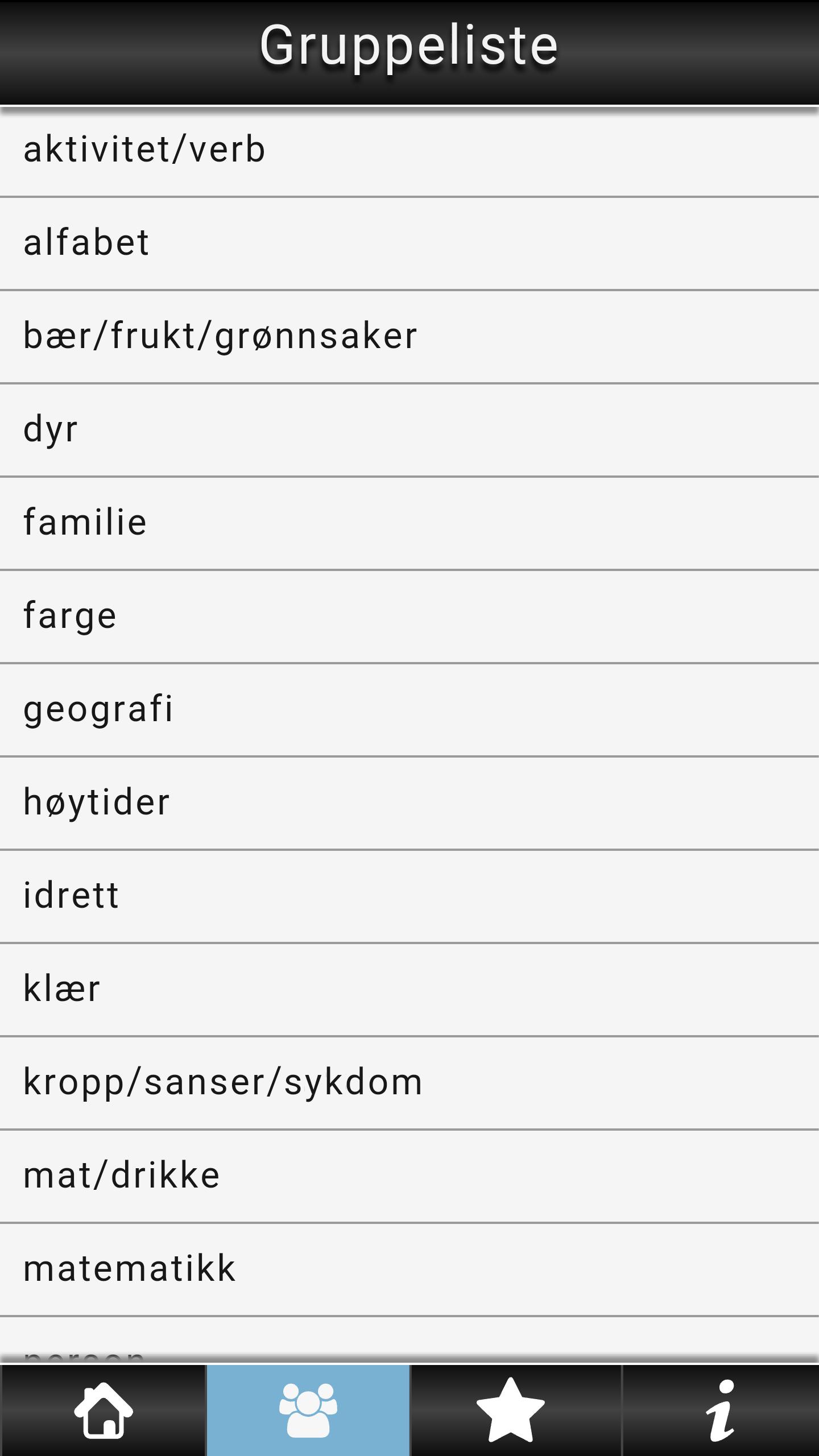 Tegnordbok