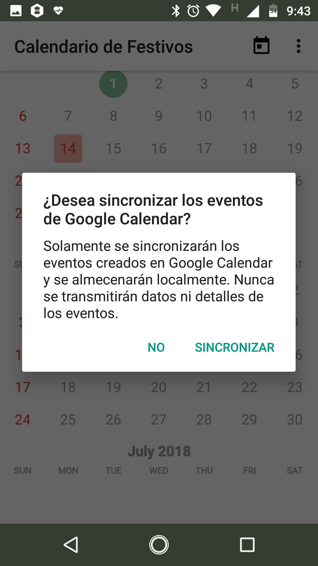Calendario Festivos Colombia