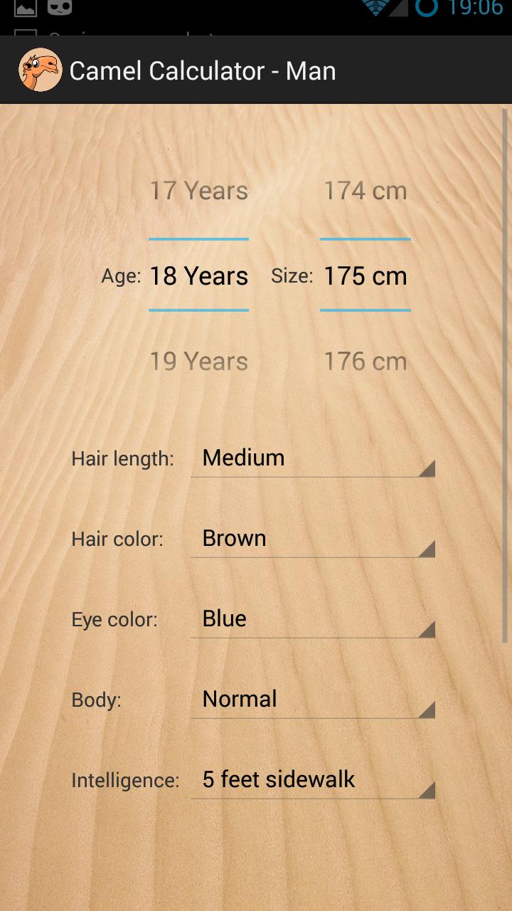 Camel Calculator