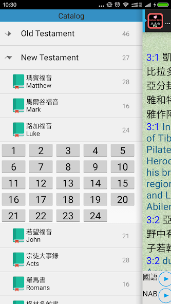 Catholic Chinese English Bible