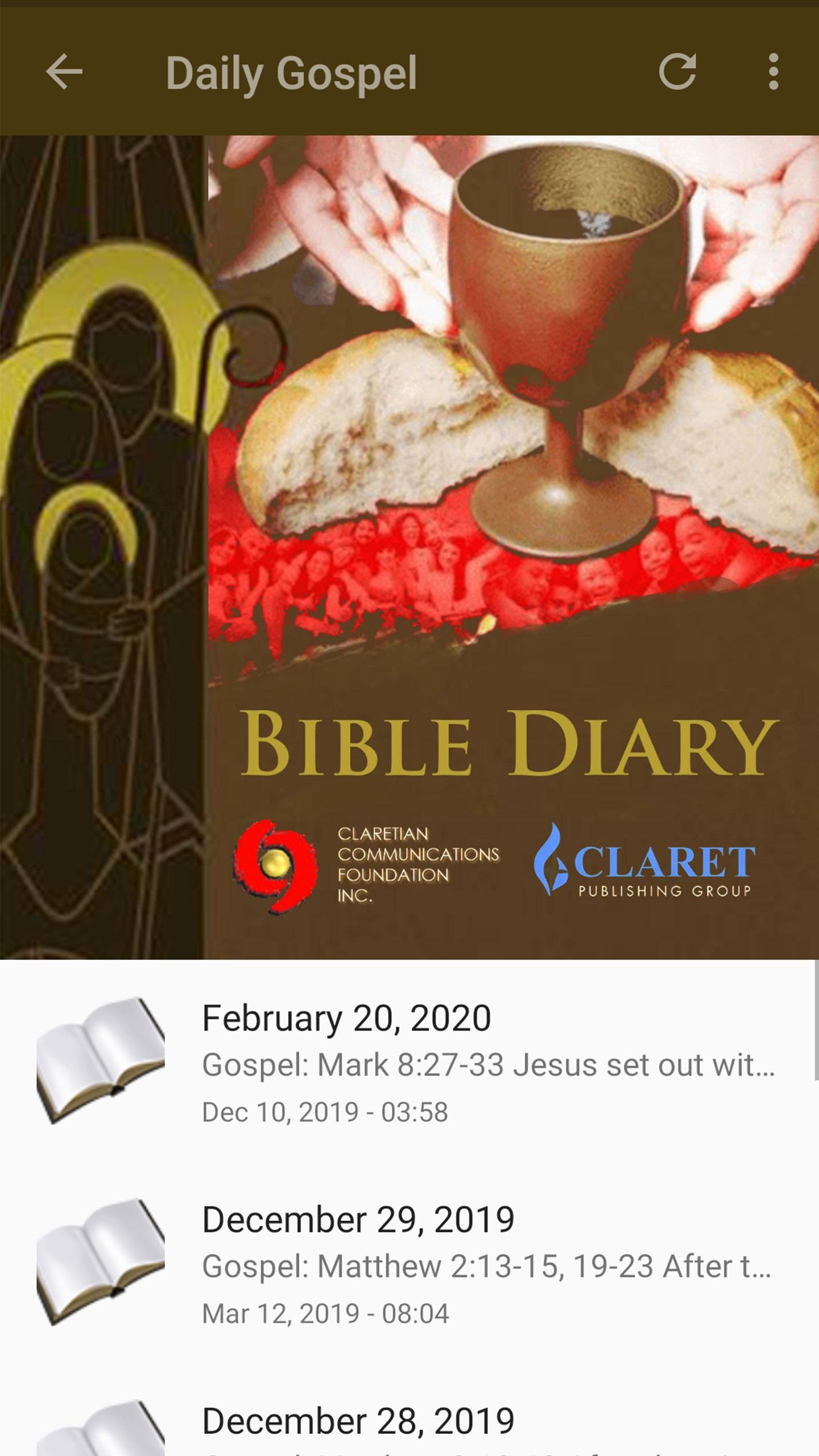 Daily Gospel